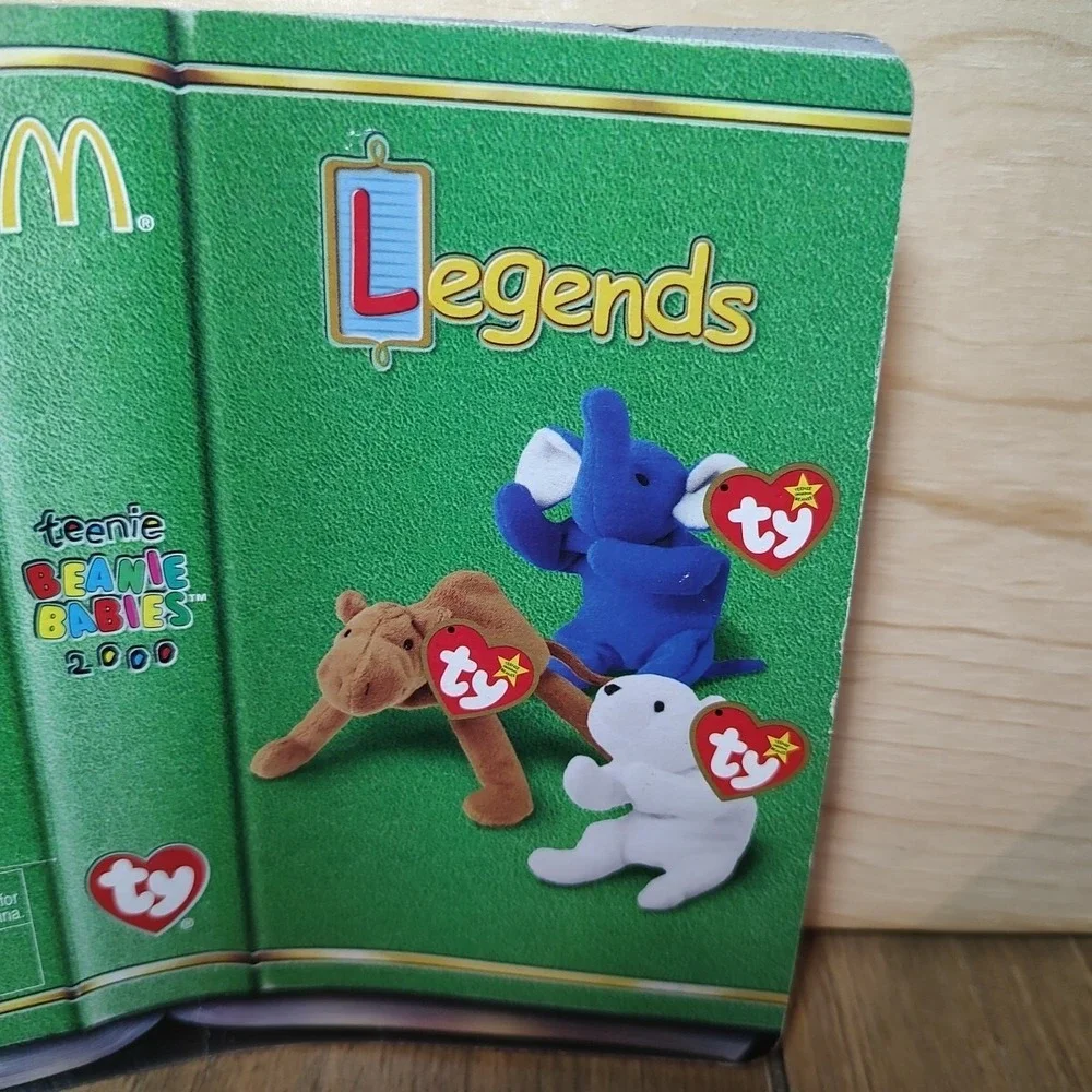 TY Teenie Beanie Babies Chilly Peanut Elephant Humphrey Camel RETIRED McDonald‎